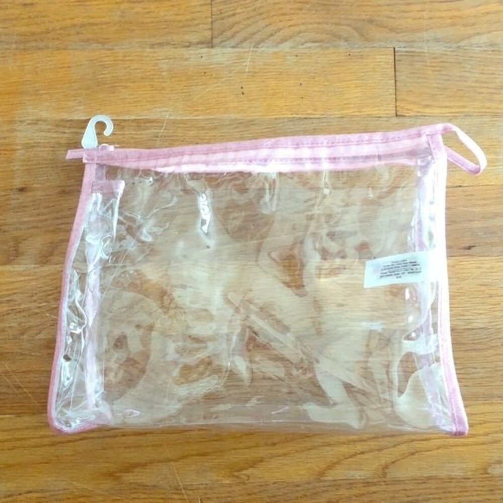 Large/Medium Pink Glitter Make-up Bag